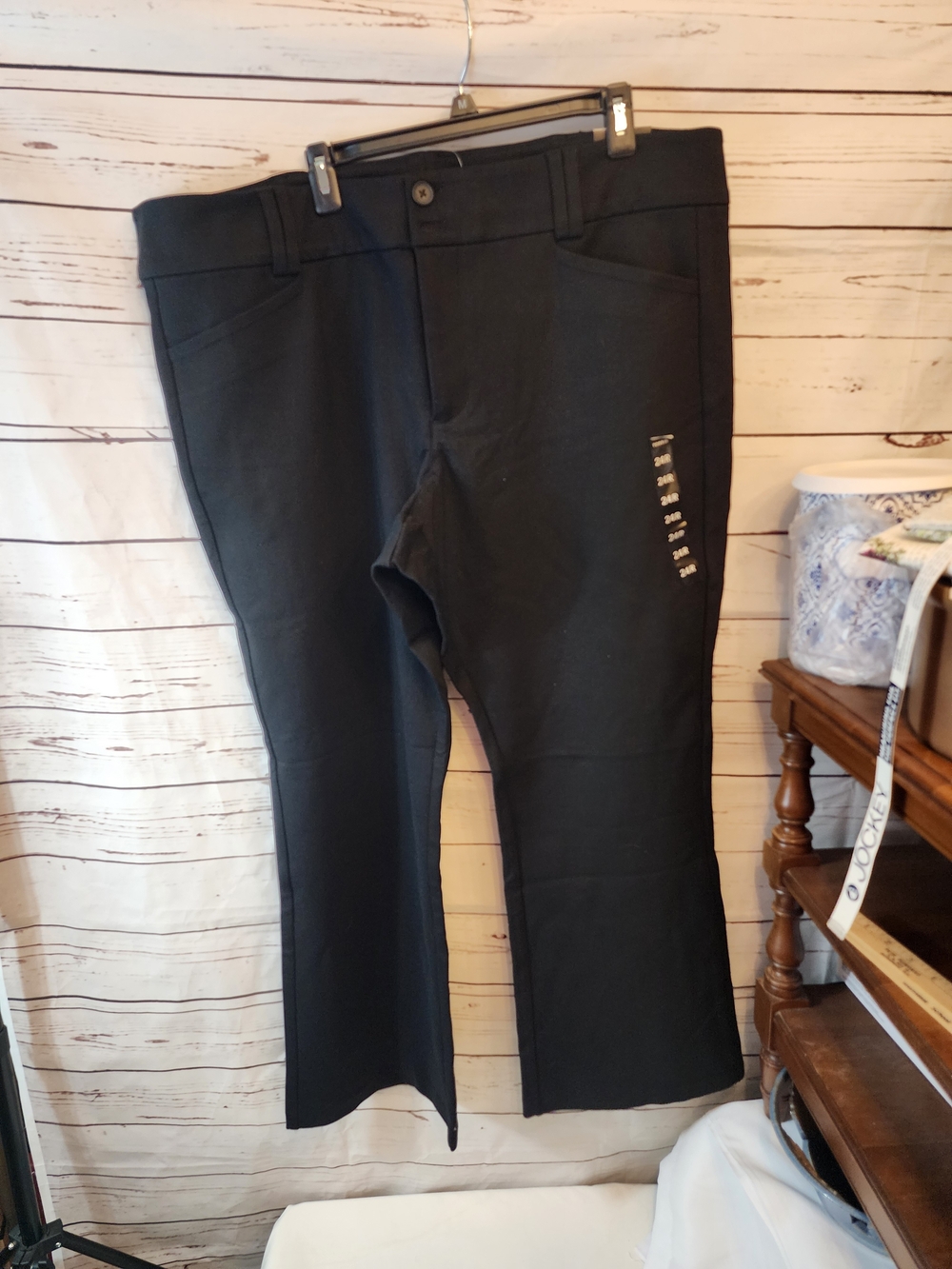 Torrid Trouser Boot Slacks Black